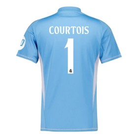 Camisola Real Madrid Courtois 1 Guarda Redes 1º Equipamento 2024-25 Manga Curta